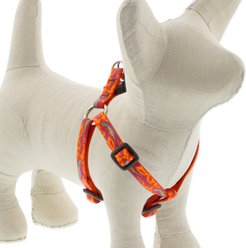 LupinePet Original Designs Go Go Gecko Step In Dog Harness, X-Small: 10 to 13-in chest, 1/2-in wide