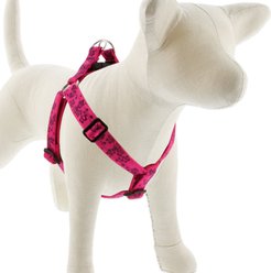 LupinePet Original Designs Plum Blossom Step In Dog Harness, Large: 24 to 38-in chest, 1-in wide