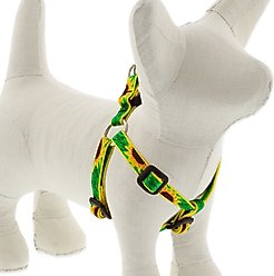 LupinePet Original Designs Sunflowers Step In Dog Harness, Small: 12 to 18-in chest, 1/2-in wide