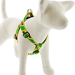 LupinePet Original Designs Sunflowers Step In Dog Harness, Large: 24 to 38-in chest, 1-in wide