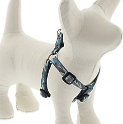 LupinePet Original Designs Sand Shark Step In Dog Harness, Small: 12 to 18-in chest, 1/2-in wide