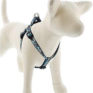 LupinePet Original Designs Sand Shark Step In Dog Harness, Medium/Large: 20 to 30-in chest, 3/4-in wide
