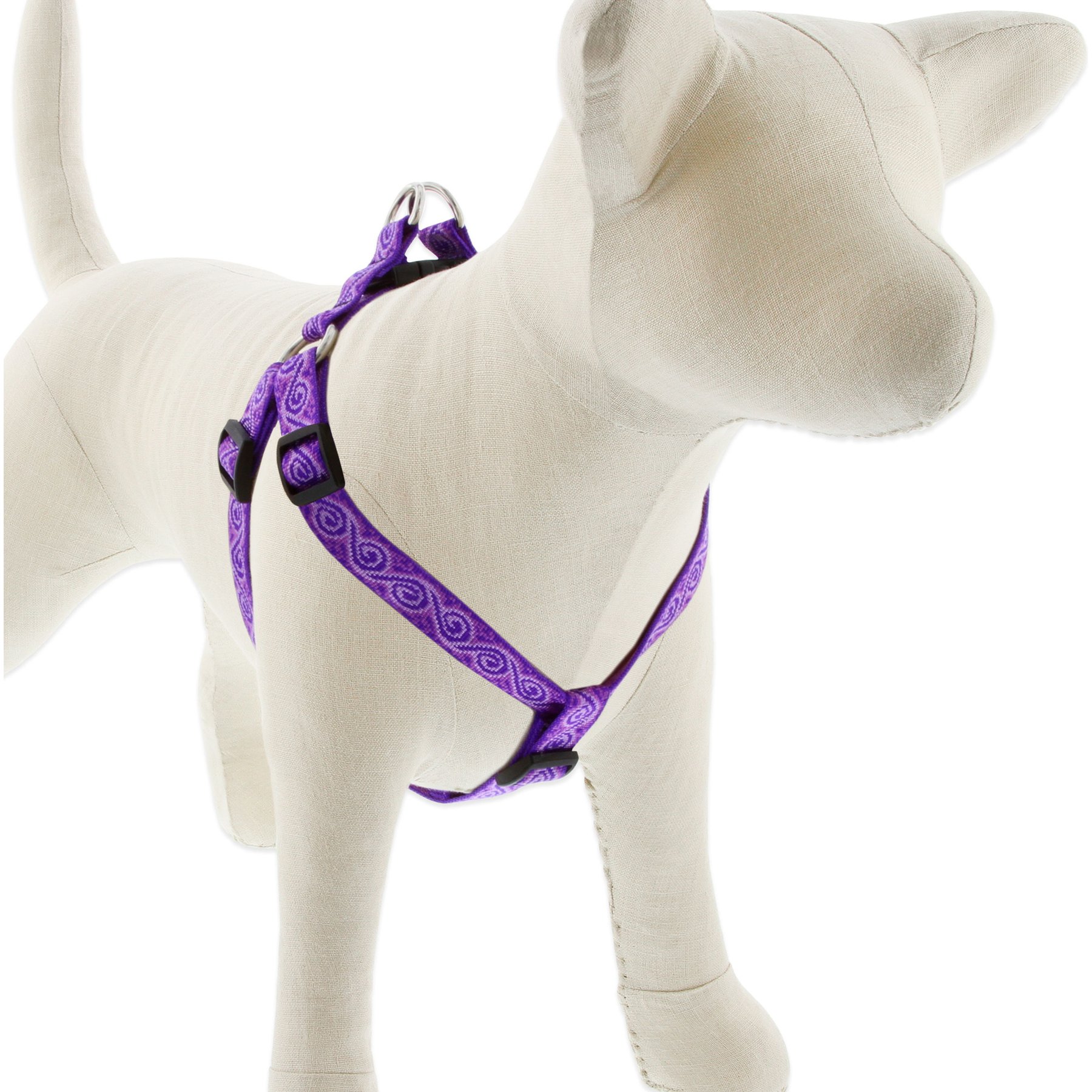 LupinePet Original Designs Jelly Roll Step In Dog Harness, Medium/Large: 20 to 30-in chest, 3/4-in wide