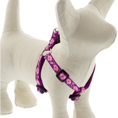 LupinePet LupinePet Original Designs Rose Garden Step In Dog Harness, X-Small: 10 to 13-in chest, 1/2-in wide