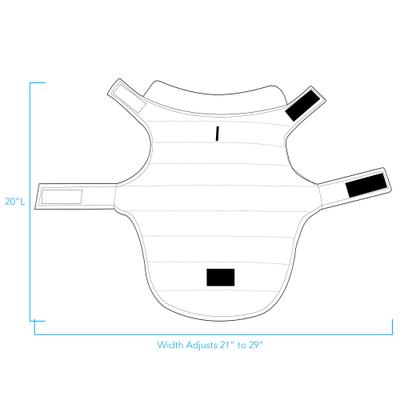Show full view: Pendleton Century Harding Puffer Dog Coat, Ochre, Medium slide 5 of 7