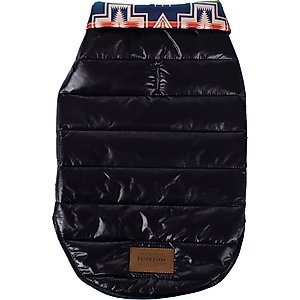 Pendleton Century Harding Puffer Dog Coat, Black, Small