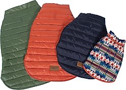 Pendleton Century Harding Puffer Dog Coat, Ochre, Small slide 2 of 7