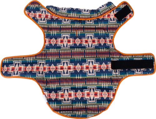 Show full view: Pendleton Century Harding Puffer Dog Coat, Ochre, Medium slide 3 of 7