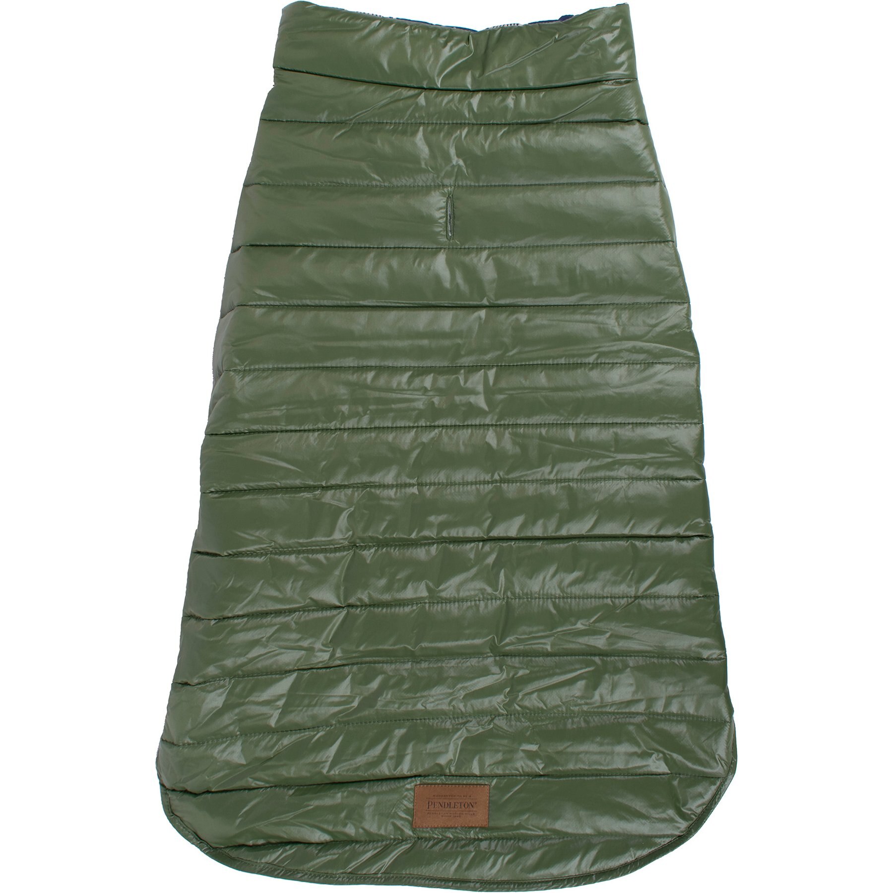 Pendleton Century Harding Puffer Dog Coat, Loden, XX-Large