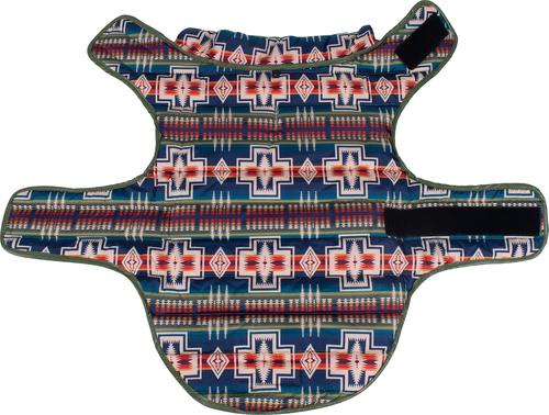 Show full view: Pendleton Century Harding Puffer Dog Coat, Loden, Medium slide 4 of 8