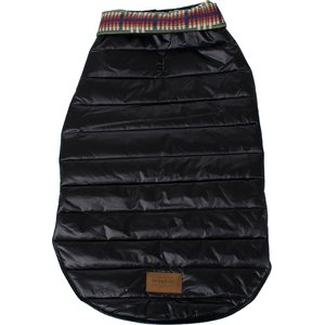 Pendleton Century Harding Puffer Dog Coat, Black, Large