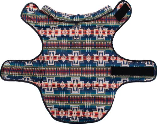 Show full view: Pendleton Century Harding Puffer Dog Coat, Black, Medium slide 3 of 7