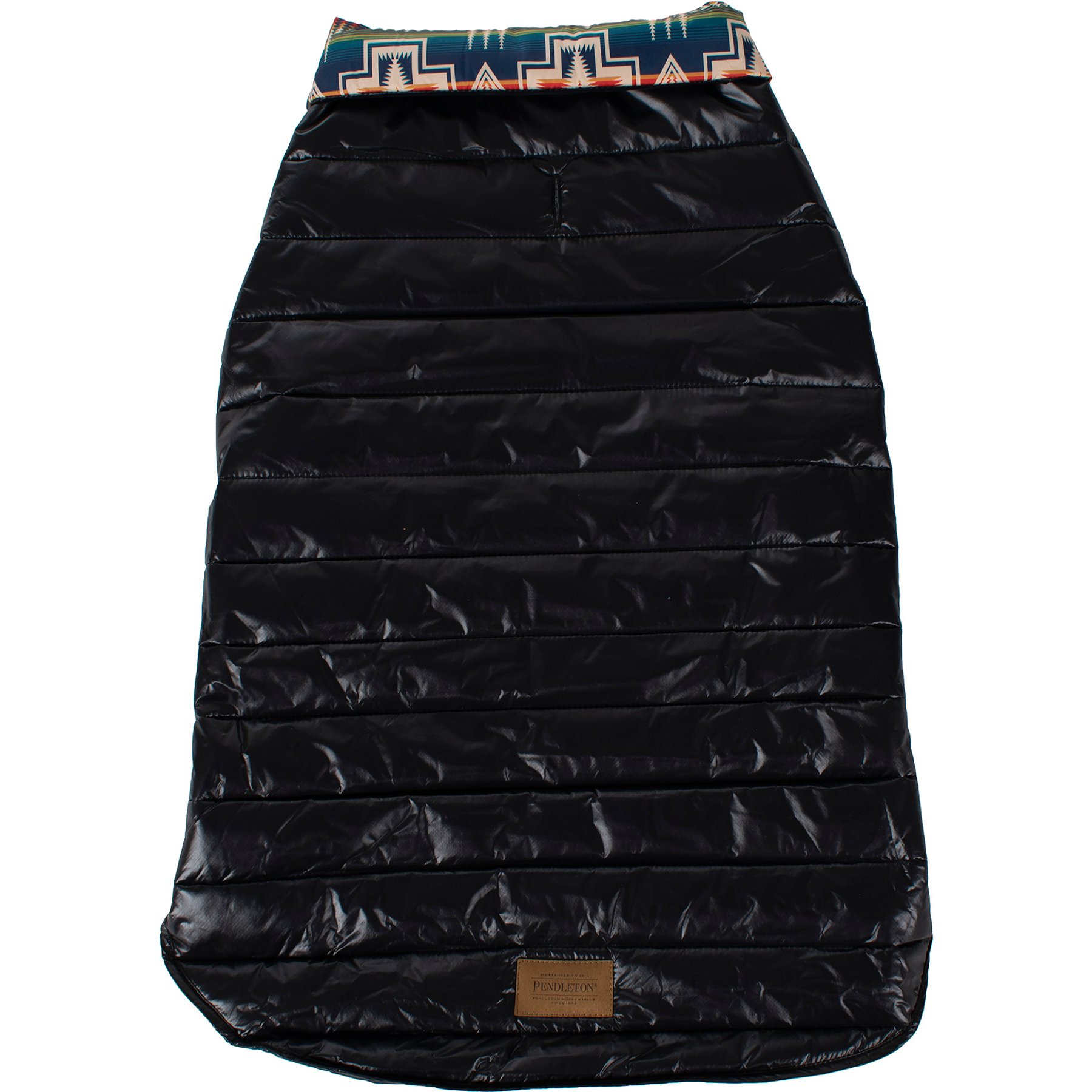 Pendleton Century Harding Puffer Dog Coat, Black, XX-Large