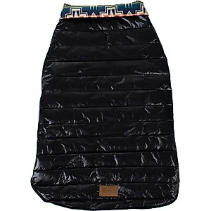 Pendleton Century Harding Puffer Dog Coat, Black, XX-Large