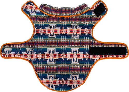 Show full view: Pendleton Century Harding Puffer Dog Coat, Ochre, Small slide 3 of 7