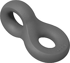 Ubbi Chomp Tough Dog Chew Toy, Charcoal