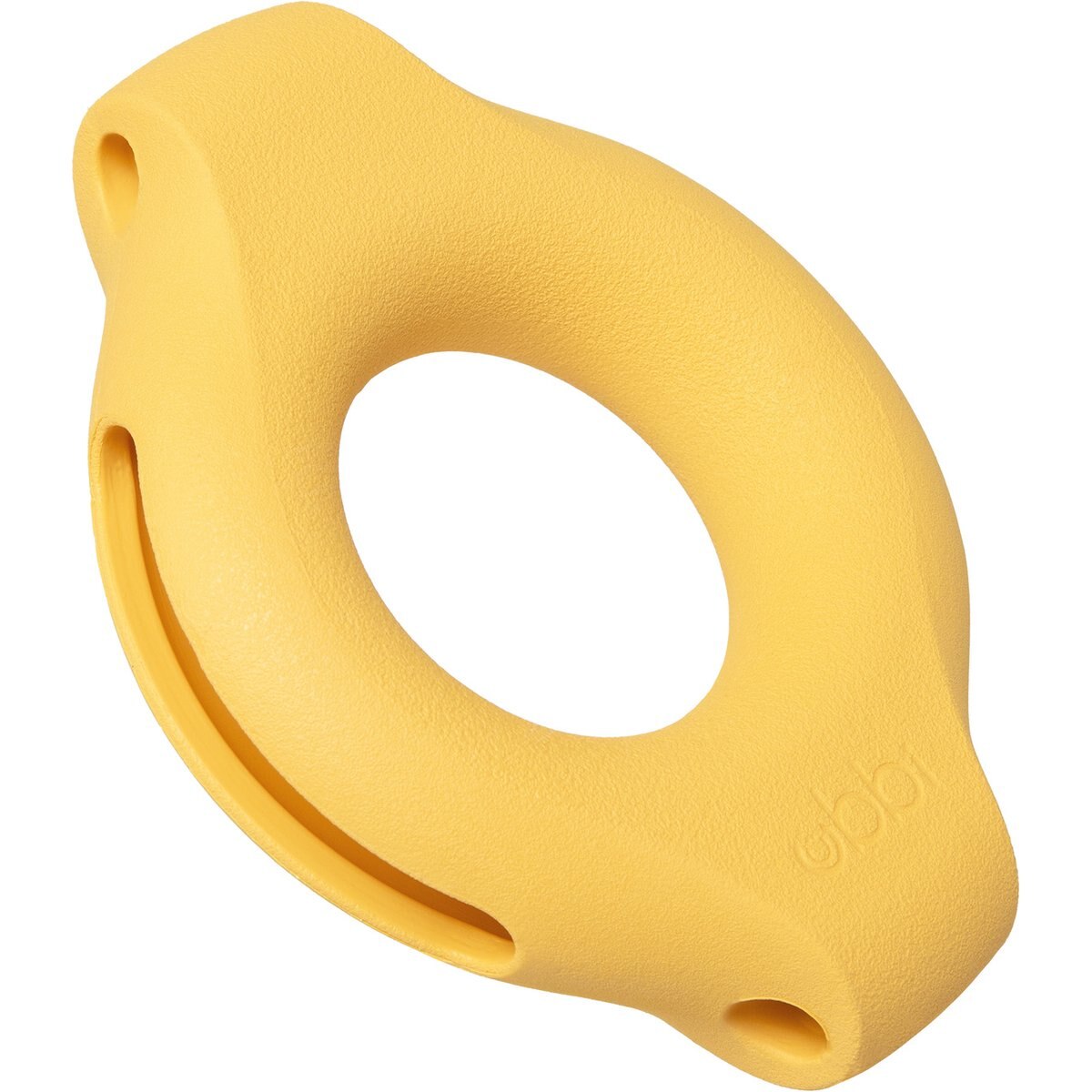 Ubbi Kibbler Tough Dog Treat Dispenser Toy, Yellow