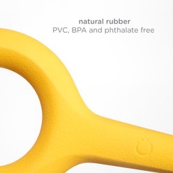 Ubbi Tuggle Tough Dog Tug Toy, Yellow slide 2 of 5