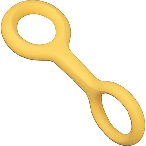 Ubbi Tuggle Tough Dog Tug Toy, Yellow