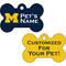 Show in main carousel: ShopInstaPets NCAA Personalized Dog Tag, Michigan Wolverines slide 1 of 5