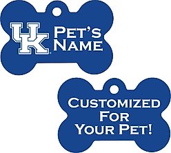 ShopInstaPets NCAA Personalized Dog Tag, Kentucky Wildcats