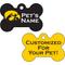 Show in main carousel: ShopInstaPets NCAA Personalized Dog Tag, Iowa Hawkeyes slide 1 of 5