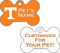 ShopInstaPets NCAA Personalized Dog Tag, Tennessee Volunteers