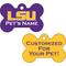 Show in main carousel: ShopInstaPets NCAA Personalized Dog Tag, Louisiana State Tigers slide 1 of 5