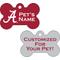 Show in main carousel: ShopInstaPets NCAA Personalized Dog Tag, Alabama Crimson Tide slide 1 of 5