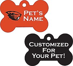 ShopInstaPets NCAA Personalized Dog Tag, Oregon State