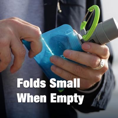 Show full view: Vapur Portable Dog Water Bottle, Magenta, 23-oz slide 5 of 9