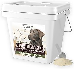 All American Canine High-Calorie Weight Gainer Protein Powder Dog Supplement, 5-lb bag slide 1 of 8