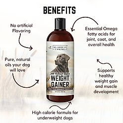 All American Canine High-Calorie Weight Gainer Protein Liquid Dog Supplement, 16-fl oz bottle slide 2 of 6