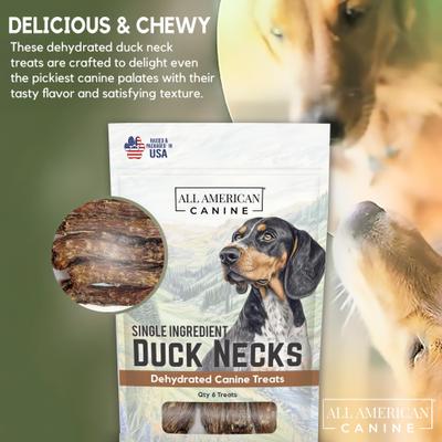 Show full view: All American Canine Duck Necks Dehydrated Dog Treats, 6 count slide 4 of 9
