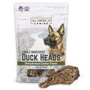 All American Canine Duck Heads Dehydrated Dog Treats, 10 count