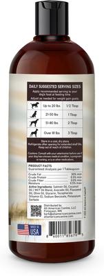 Show full view: All American Canine High-Calorie Weight Gainer Protein Liquid Dog Supplement, 16-fl oz bottle slide 3 of 7
