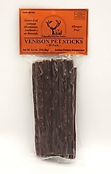 Naturally Wild Pet Treats Venison Stick Dehydrated Dog Treats, 10 count