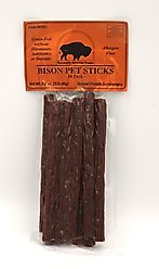 Naturally Wild Pet Treats Bison Stick Dehydrated Dog Treats, 10 count slide 1 of 4