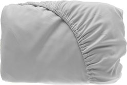 BedVoyage Luxury 100% Viscose from Bamboo Fitted Sheet, Stone, Queen slide 2 of 9