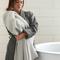 Show in main carousel: BedVoyage Viscose from Bamboo Luxury Spa Collection Bath Towel, Stone slide 4 of 9