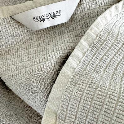 Show full view: BedVoyage Viscose from Bamboo Luxury Spa Collection Bath Towel, Stone slide 5 of 9