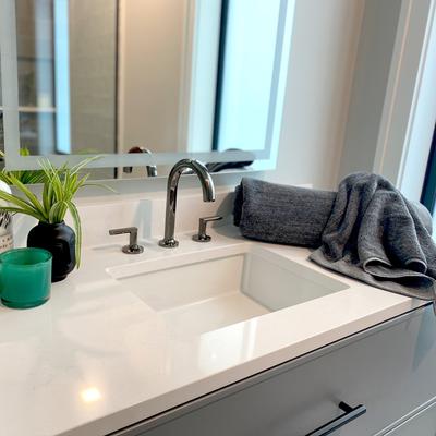 Show full view: BedVoyage Melange Viscose from Bamboo Cotton Hand Towel, Charcoal, Hand Towels, 2 count slide 4 of 9