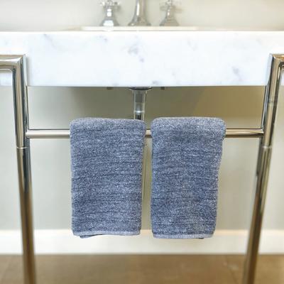 Show full view: BedVoyage Melange Viscose from Bamboo Cotton Hand Towel, Charcoal, Hand Towels, 2 count slide 5 of 9