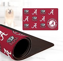 ShopInstaPets NCAA Dog Bowl Placemat, Alabama Crimson Tide