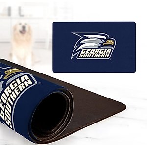ShopInstaPets NCAA Dog Bowl Placemat, Georgia Southern Eagles