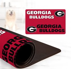 ShopInstaPets NCAA Dog Bowl Placemat, Georgia Bulldogs