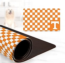 ShopInstaPets NCAA Dog Bowl Placemat, Tennessee Volunteers