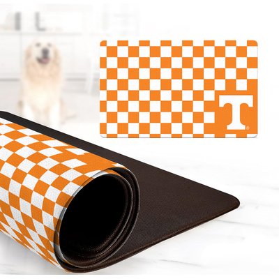 ShopInstaPets ShopInstaPets NCAA Dog Bowl Placemat, Tennessee Volunteers