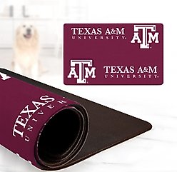 ShopInstaPets NCAA Dog Bowl Placemat, Texas A & M Aggies