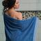 Show in main carousel: BedVoyage Luxury Viscose from Bamboo Bath Towel, Indigo slide 2 of 8